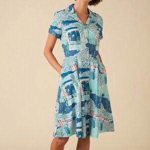 Emily and Fin the Kate dress in Le Maroc Size Large